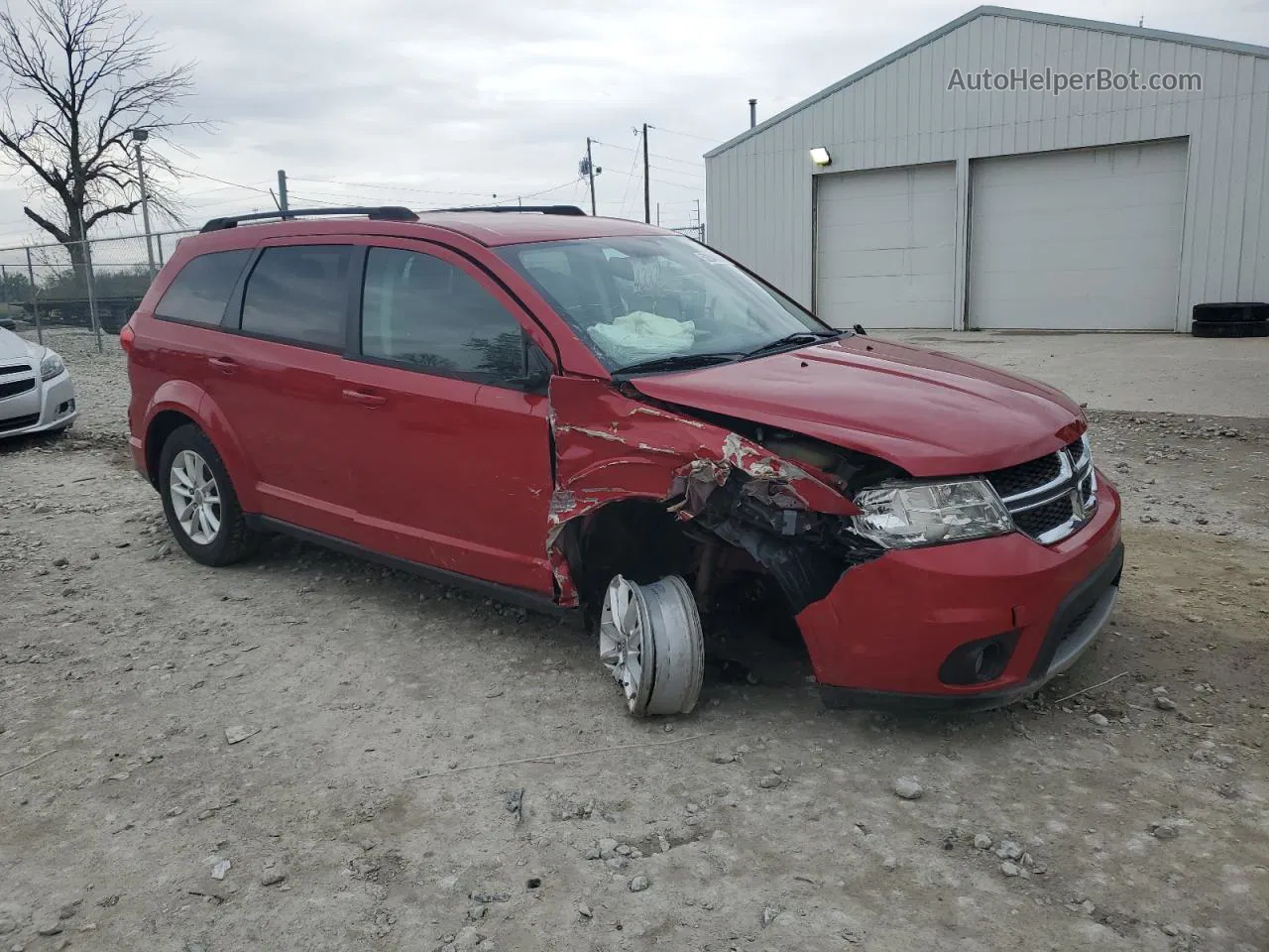 2016 Dodge Journey Sxt Red vin: 3C4PDCBG6GT146687