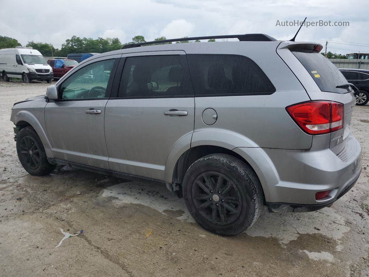 2016 Dodge Journey Sxt Silver vin: 3C4PDCBG6GT148620