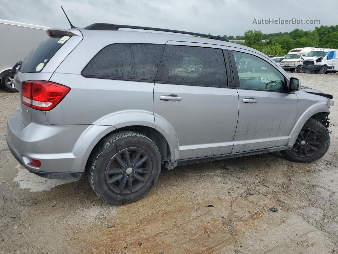 2016 Dodge Journey Sxt Silver vin: 3C4PDCBG6GT148620