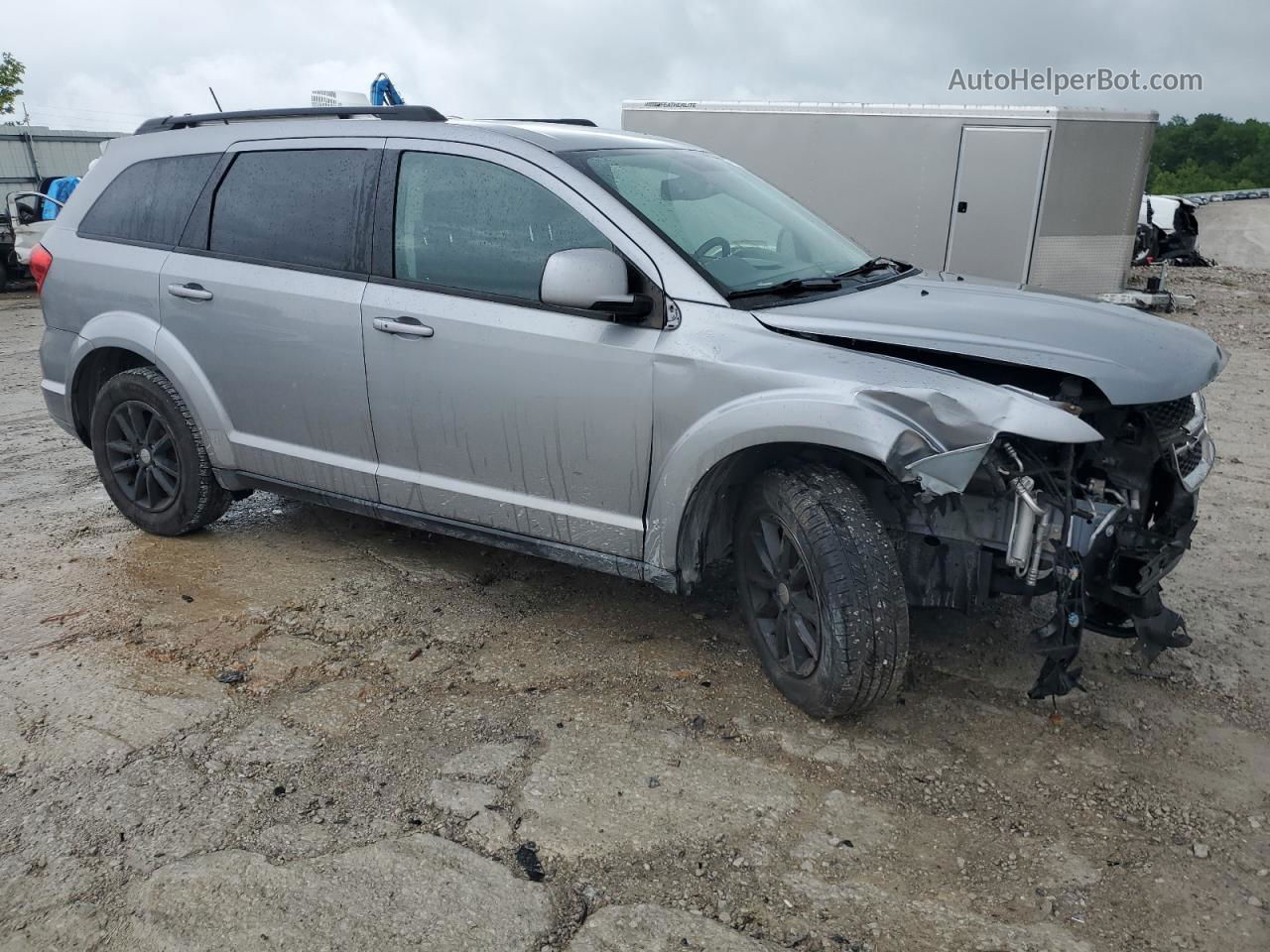 2016 Dodge Journey Sxt Silver vin: 3C4PDCBG6GT148620