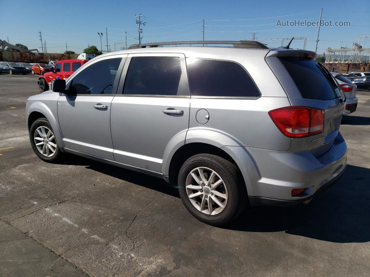 2016 Dodge Journey Sxt Серебряный vin: 3C4PDCBG6GT152912