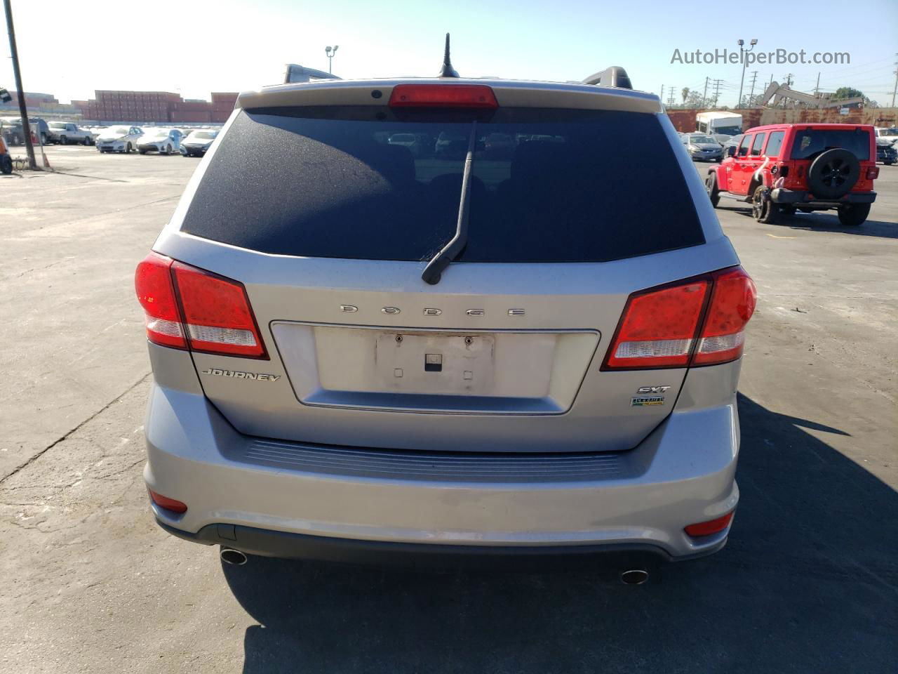 2016 Dodge Journey Sxt Silver vin: 3C4PDCBG6GT152912