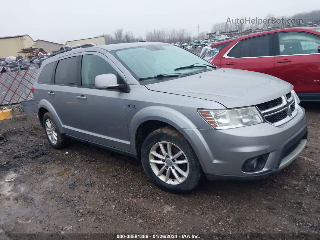 2016 Dodge Journey Sxt Серебряный vin: 3C4PDCBG6GT206144