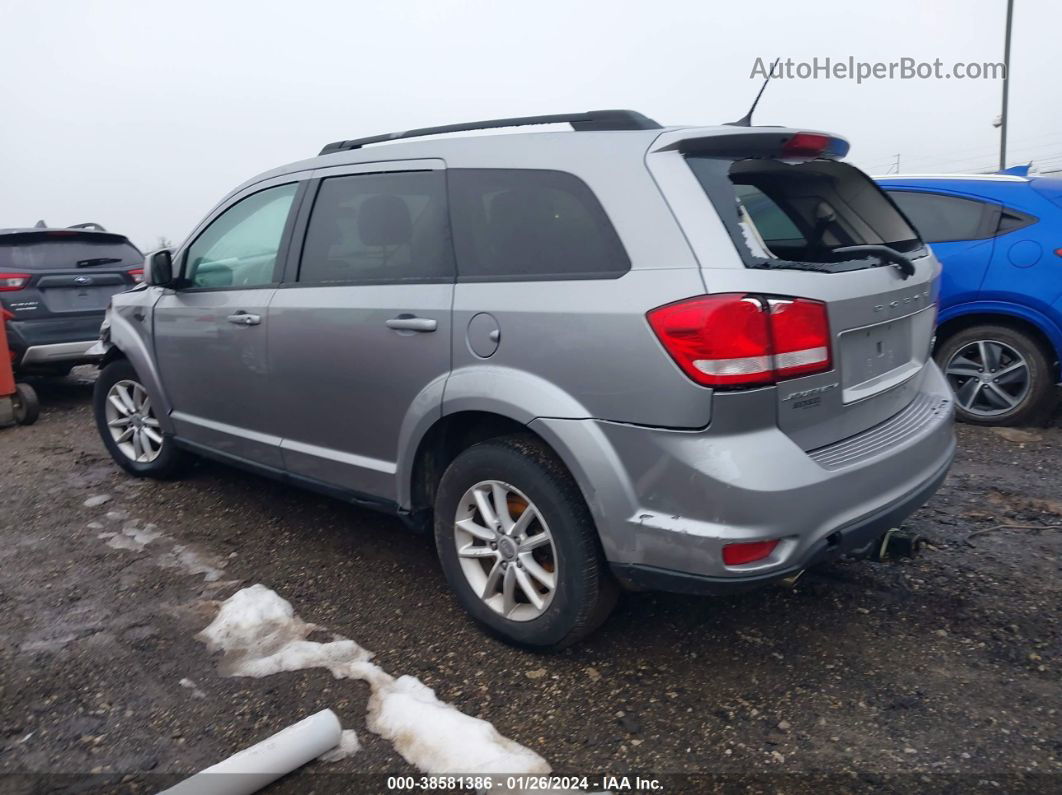 2016 Dodge Journey Sxt Silver vin: 3C4PDCBG6GT206144