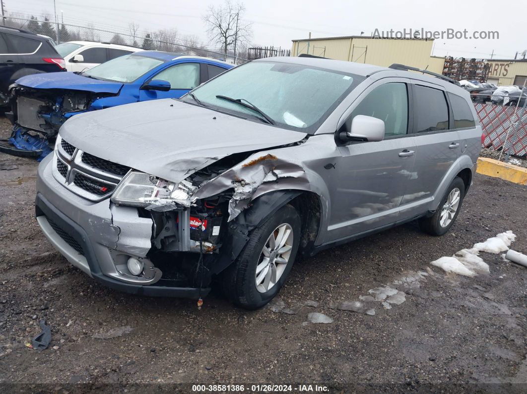 2016 Dodge Journey Sxt Silver vin: 3C4PDCBG6GT206144