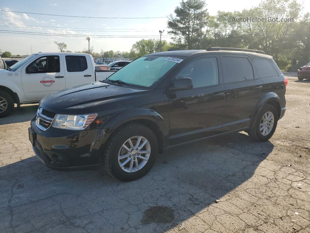 2016 Dodge Journey Sxt Black vin: 3C4PDCBG6GT206306