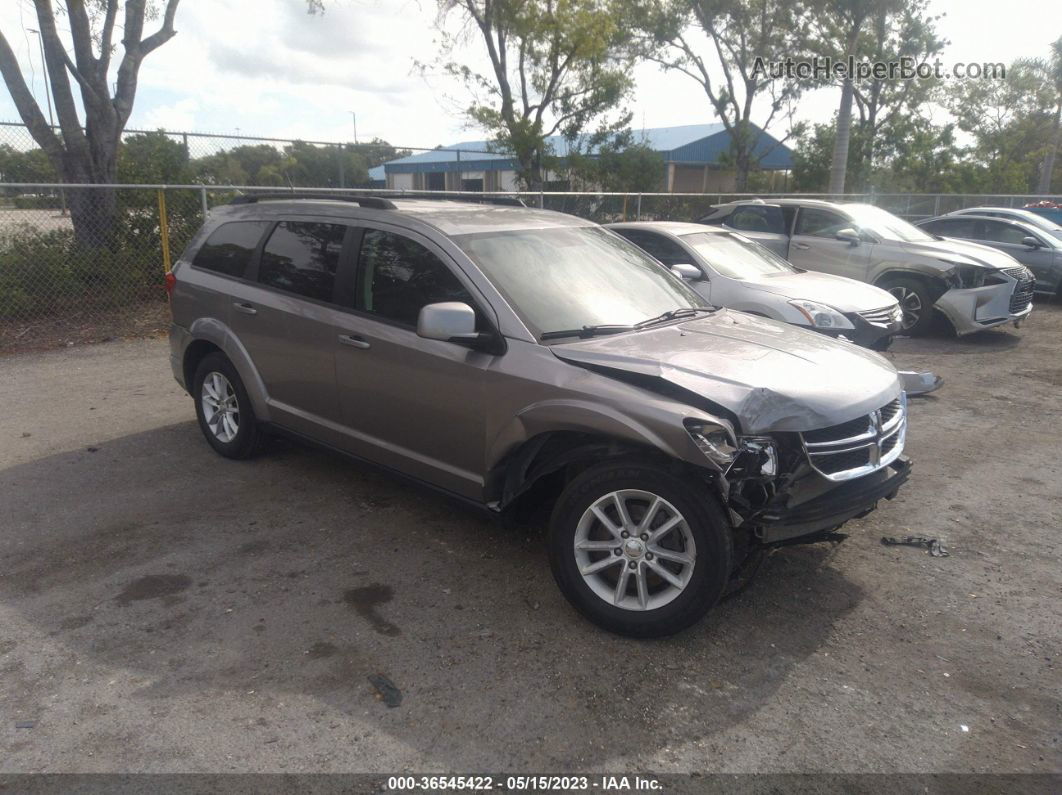 2016 Dodge Journey Sxt Gray vin: 3C4PDCBG6GT224871