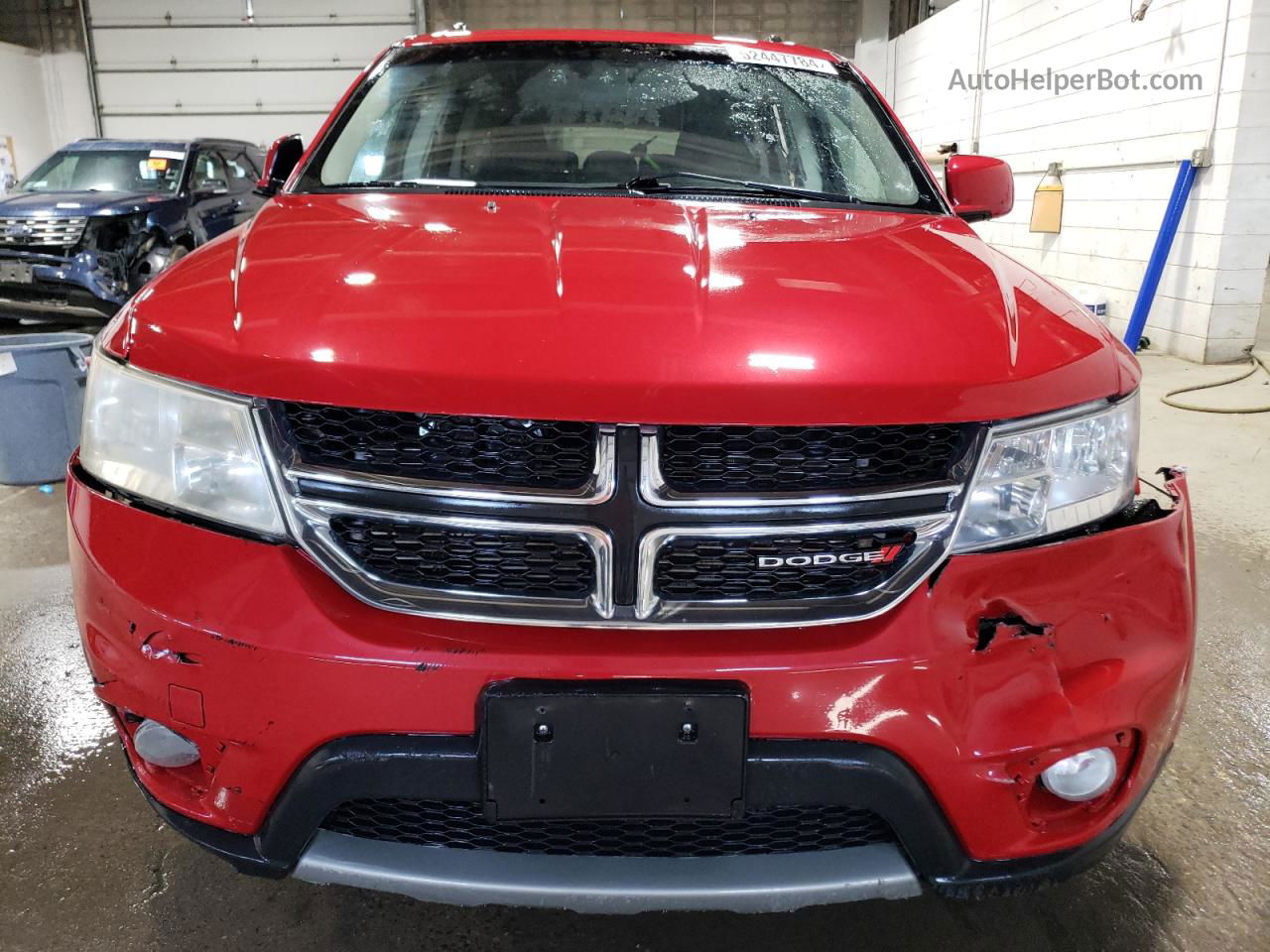 2017 Dodge Journey Sxt Red vin: 3C4PDCBG6HT509507