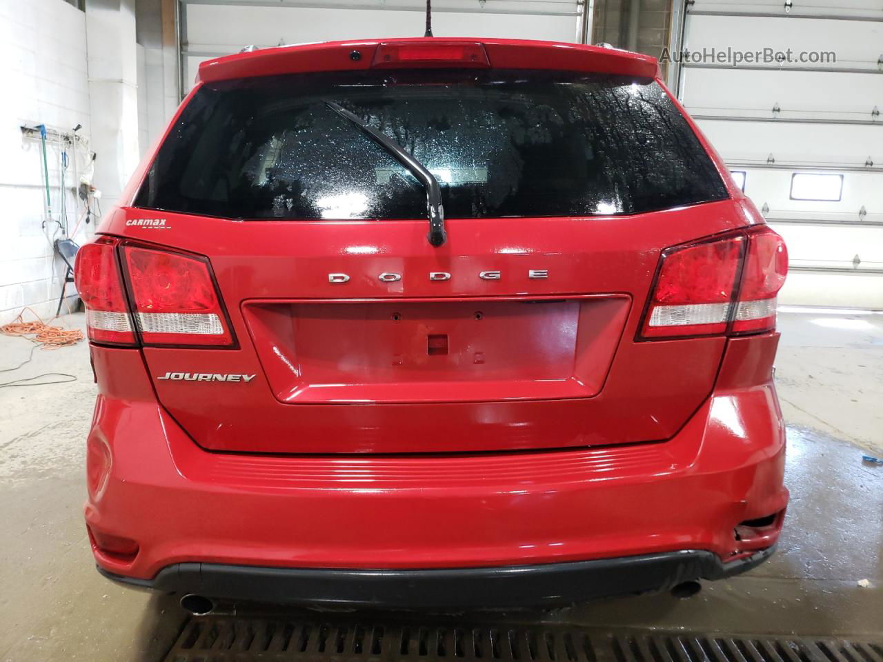 2017 Dodge Journey Sxt Red vin: 3C4PDCBG6HT509507