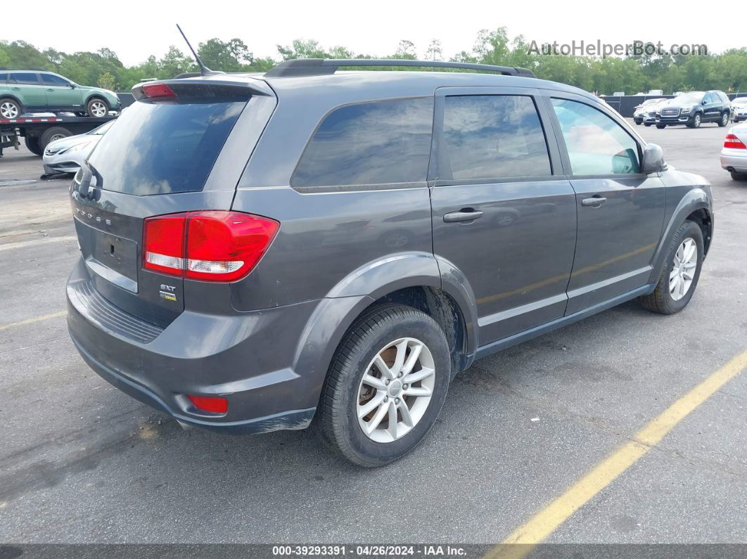 2017 Dodge Journey Sxt Gray vin: 3C4PDCBG6HT511161