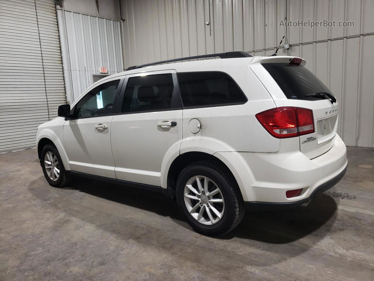 2017 Dodge Journey Sxt White vin: 3C4PDCBG6HT514299