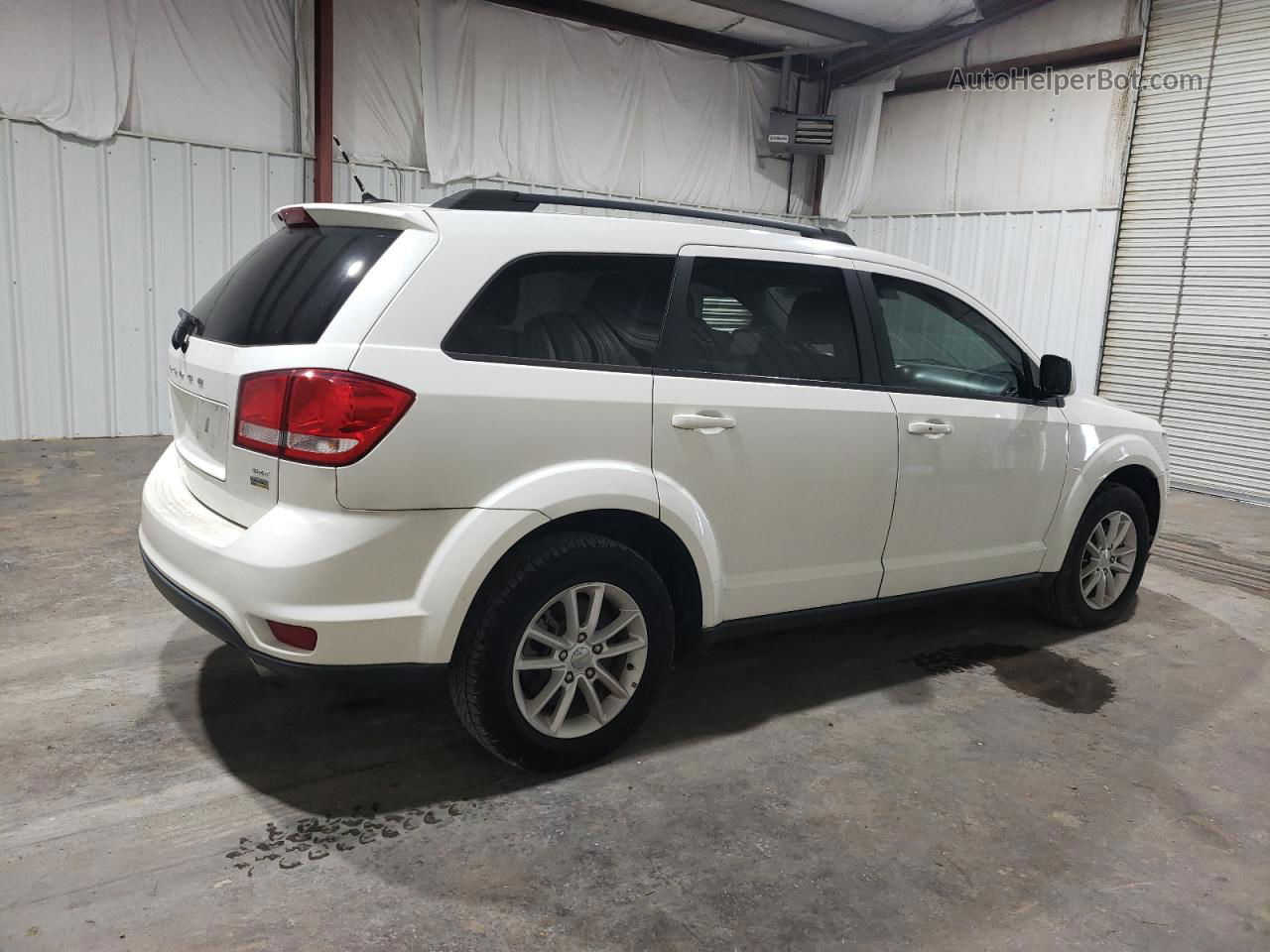 2017 Dodge Journey Sxt White vin: 3C4PDCBG6HT514299