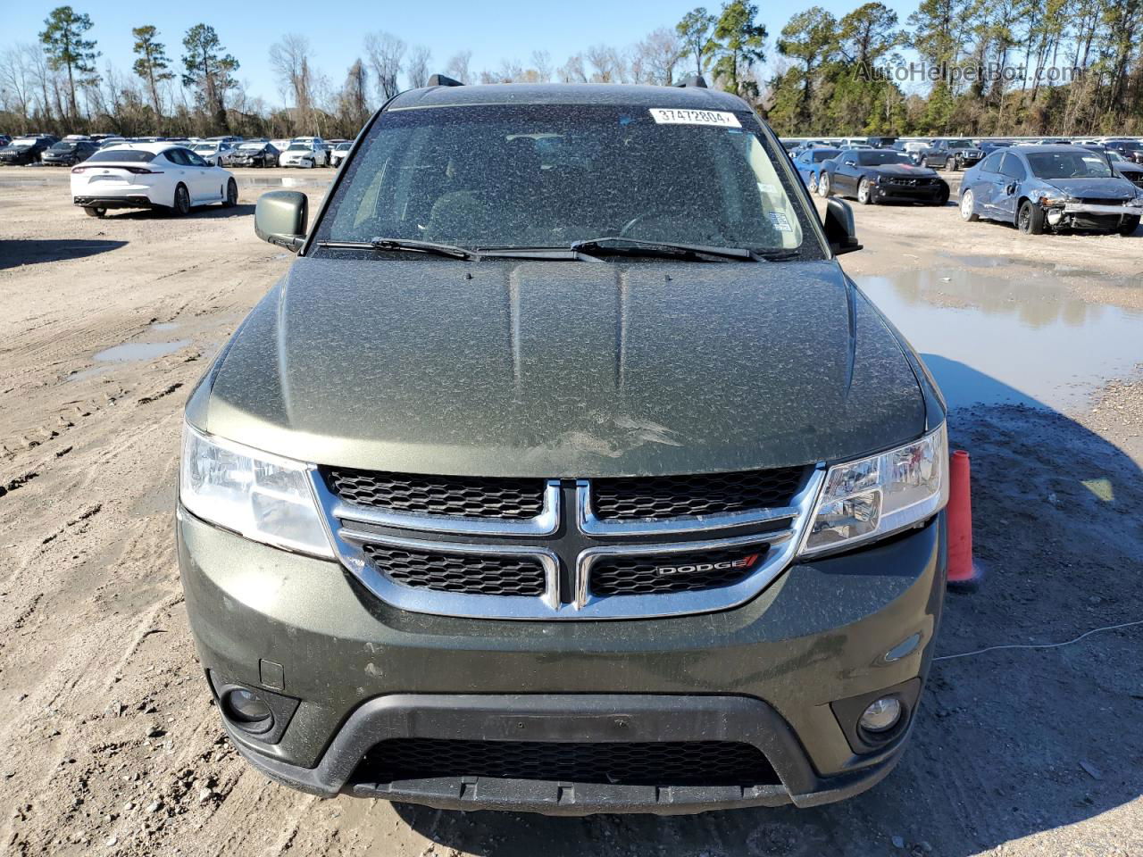 2017 Dodge Journey Sxt Green vin: 3C4PDCBG6HT530809