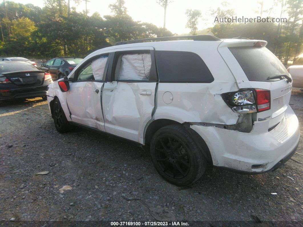 2017 Dodge Journey Sxt Белый vin: 3C4PDCBG6HT538800