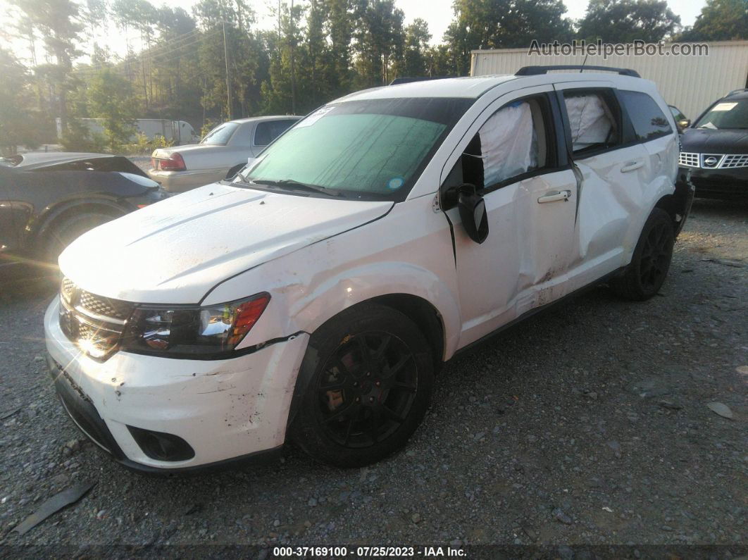 2017 Dodge Journey Sxt Белый vin: 3C4PDCBG6HT538800