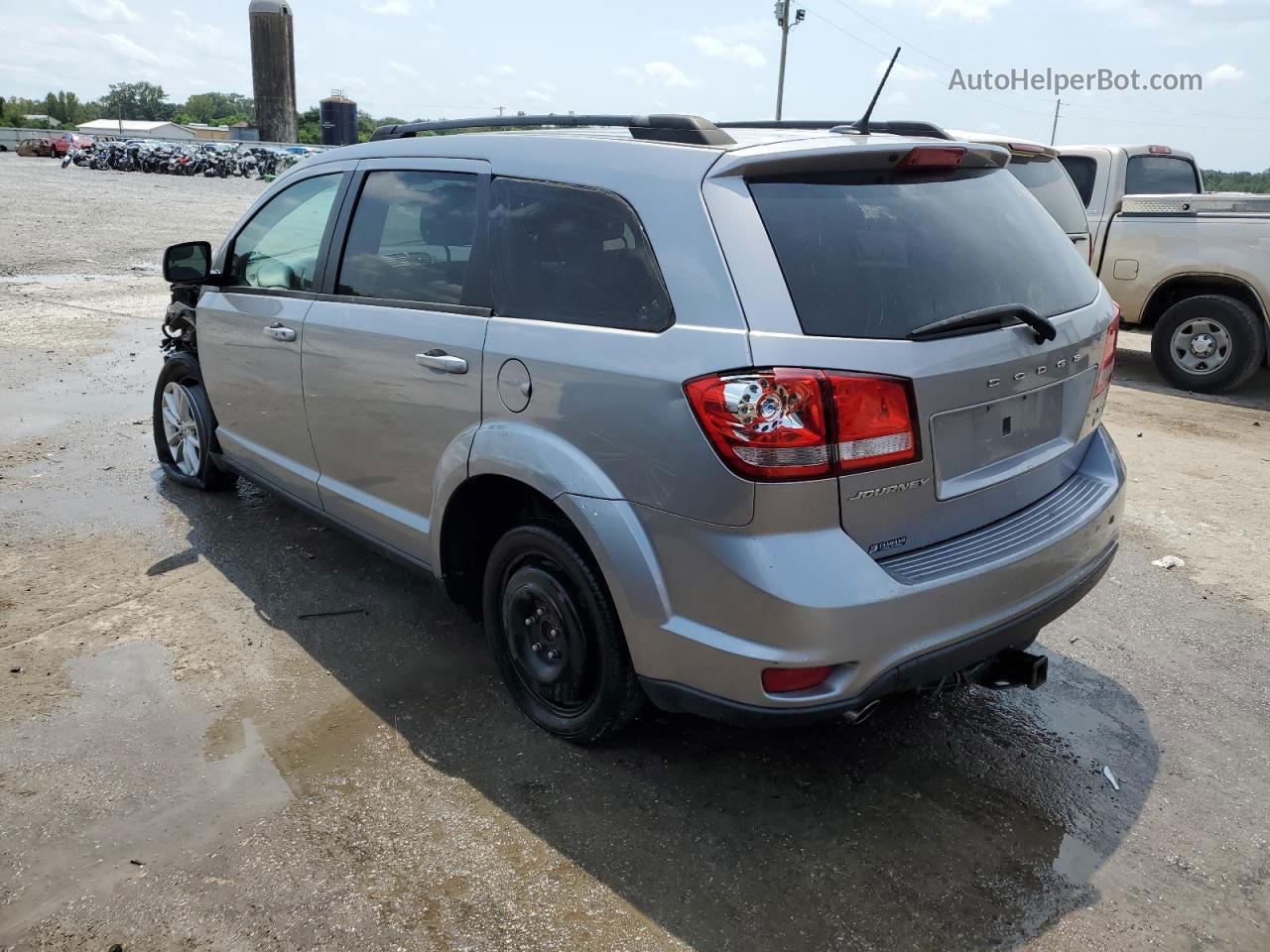 2017 Dodge Journey Sxt Silver vin: 3C4PDCBG6HT589987