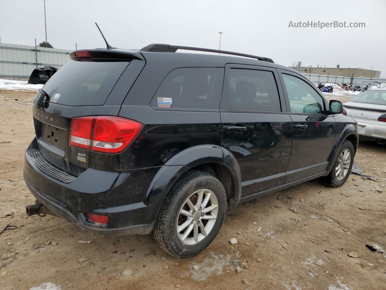 2014 Dodge Journey Sxt Black vin: 3C4PDCBG7ET126493