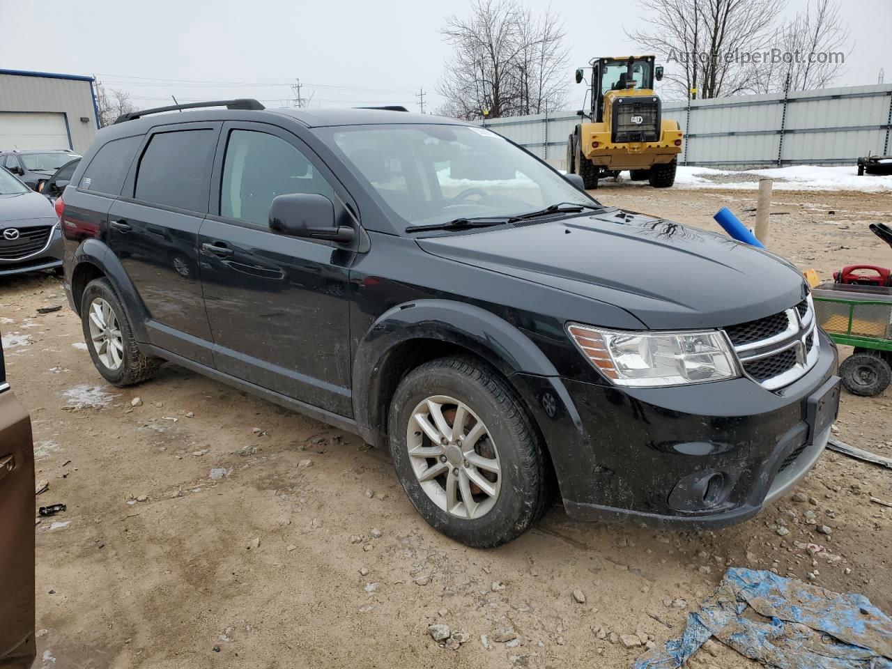 2014 Dodge Journey Sxt Black vin: 3C4PDCBG7ET126493