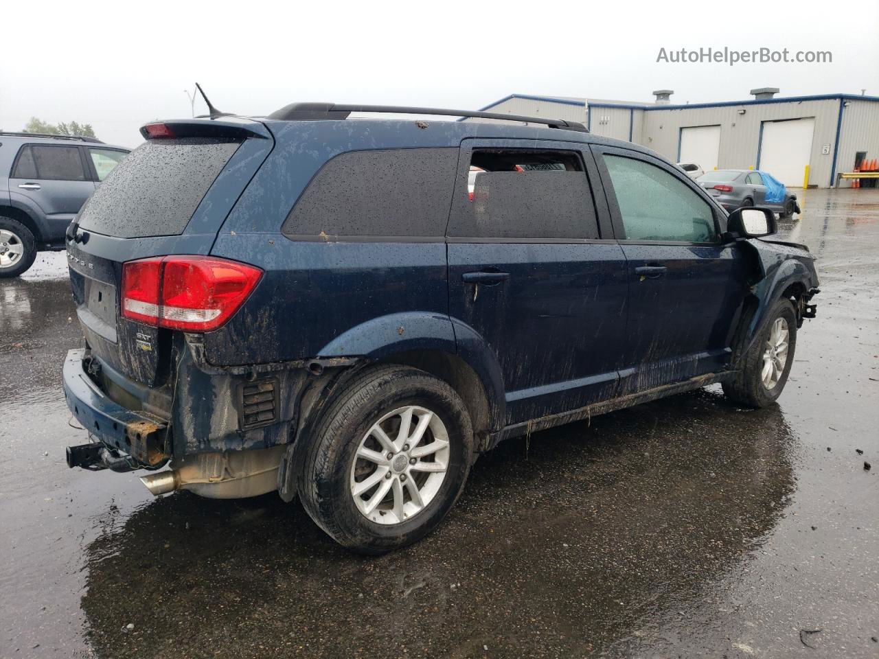 2015 Dodge Journey Sxt Blue vin: 3C4PDCBG7FT525101