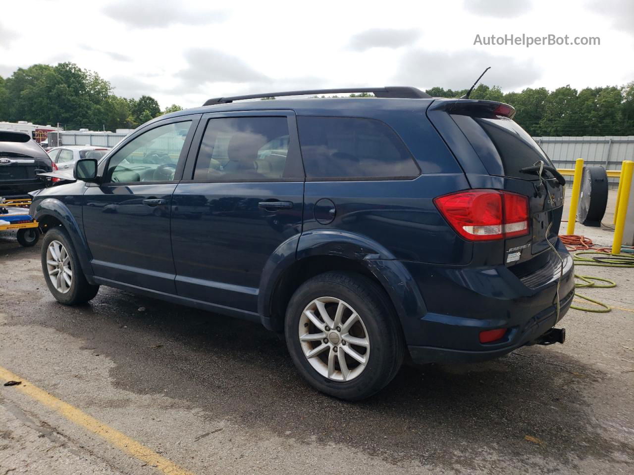 2015 Dodge Journey Sxt Синий vin: 3C4PDCBG7FT718364