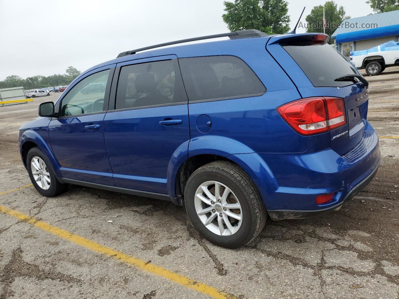 2015 Dodge Journey Sxt Blue vin: 3C4PDCBG7FT742485