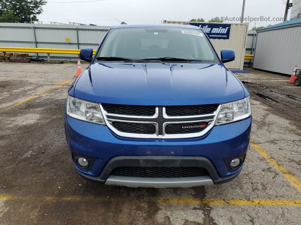 2015 Dodge Journey Sxt Blue vin: 3C4PDCBG7FT742485