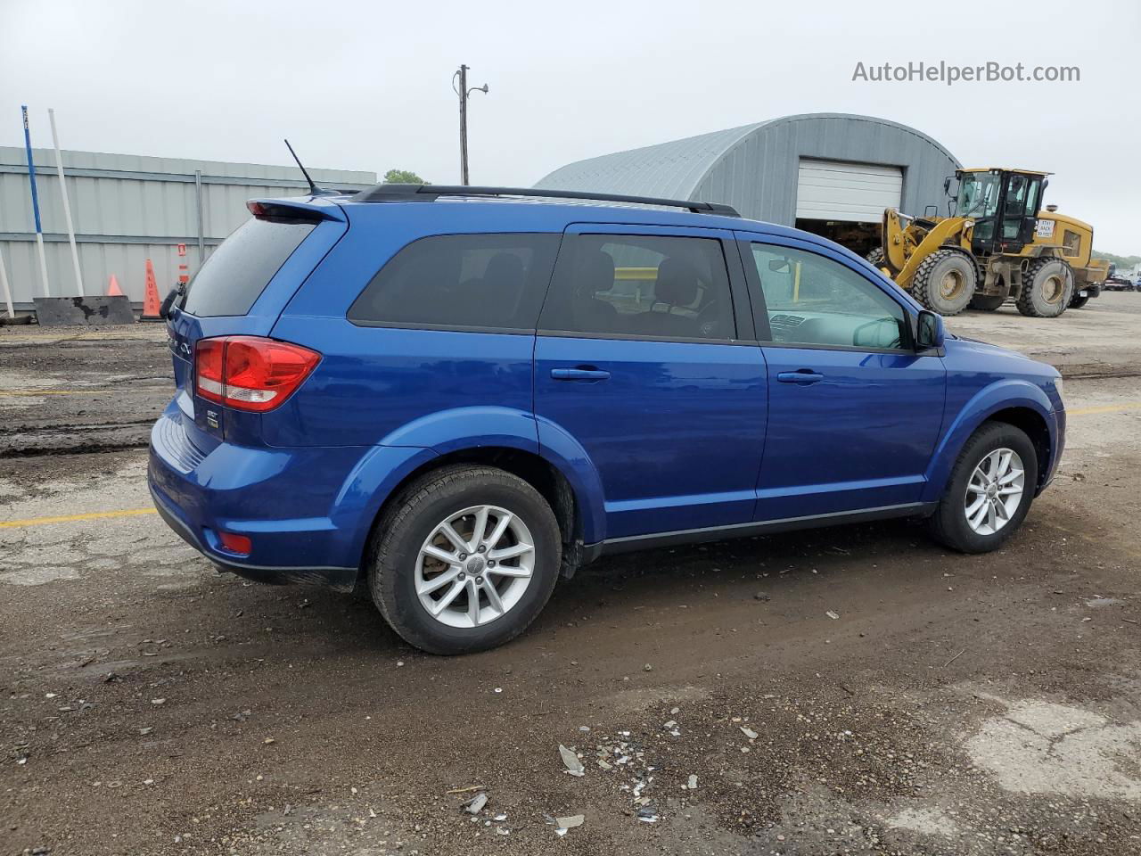 2015 Dodge Journey Sxt Blue vin: 3C4PDCBG7FT742485