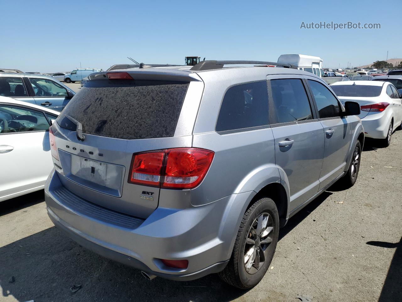 2016 Dodge Journey Sxt Silver vin: 3C4PDCBG7GT100544