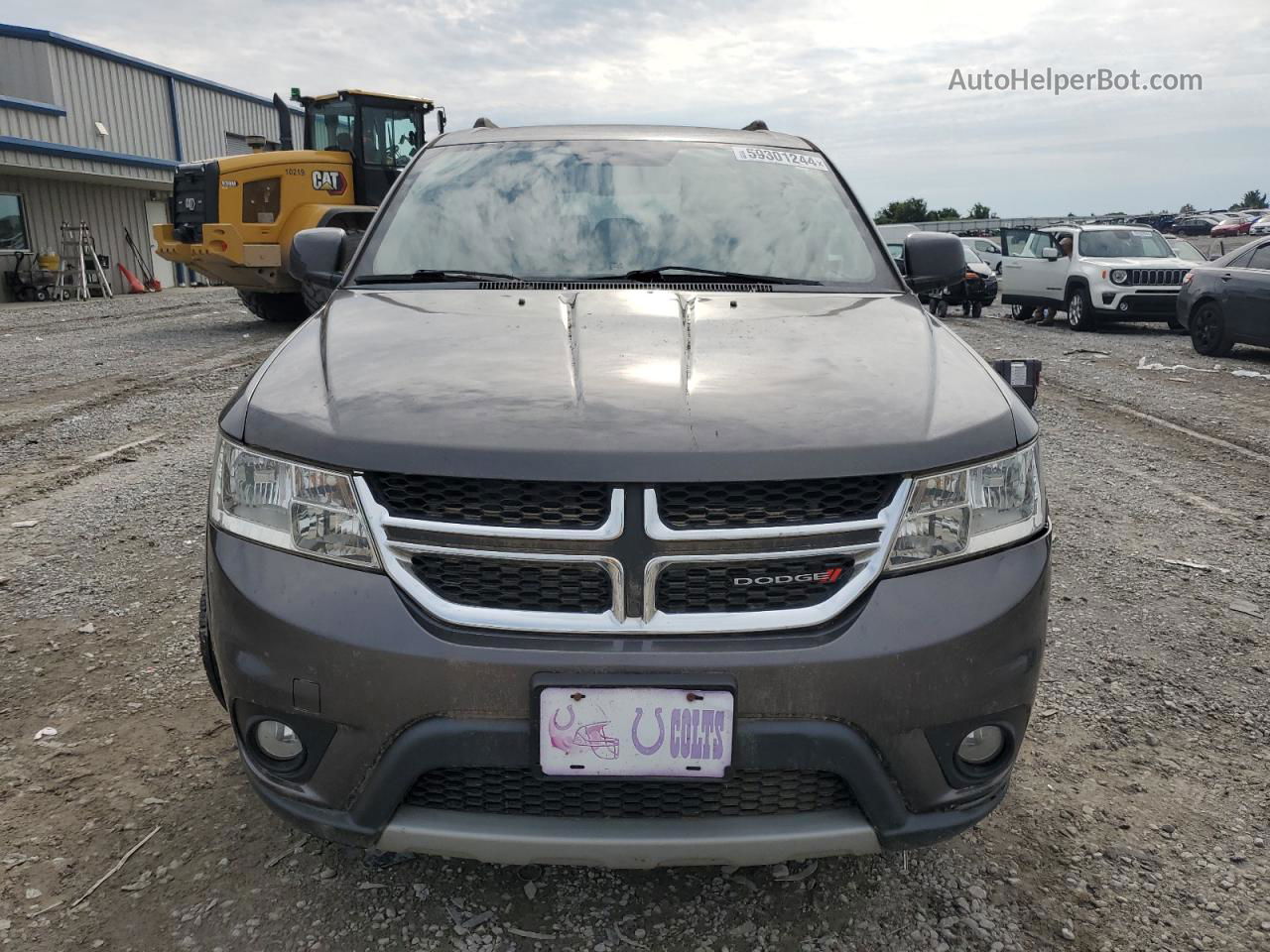 2016 Dodge Journey Sxt Gray vin: 3C4PDCBG7GT126612