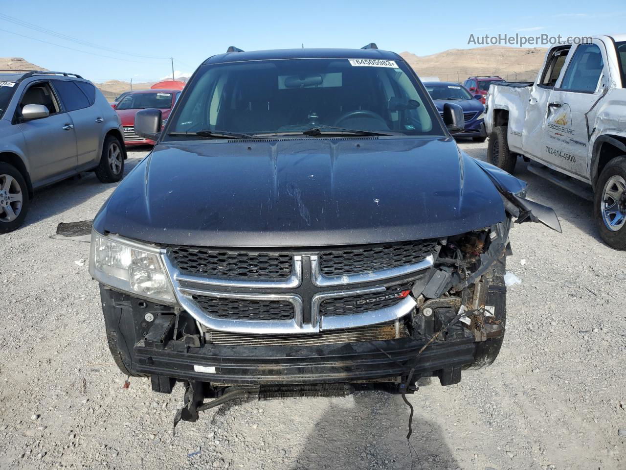 2016 Dodge Journey Sxt Серый vin: 3C4PDCBG7GT127159