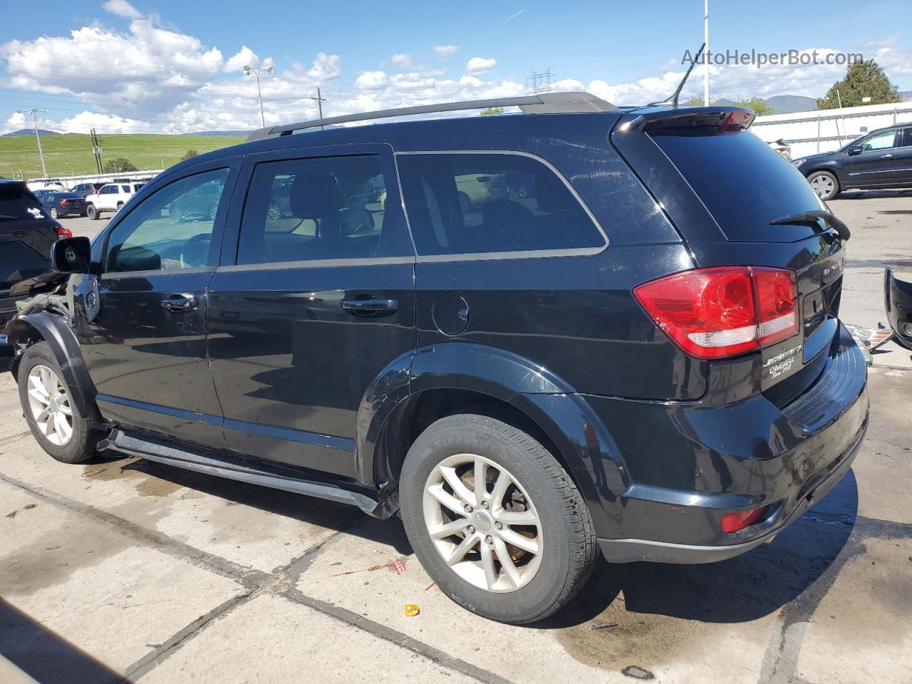 2016 Dodge Journey Sxt Black vin: 3C4PDCBG7GT147377