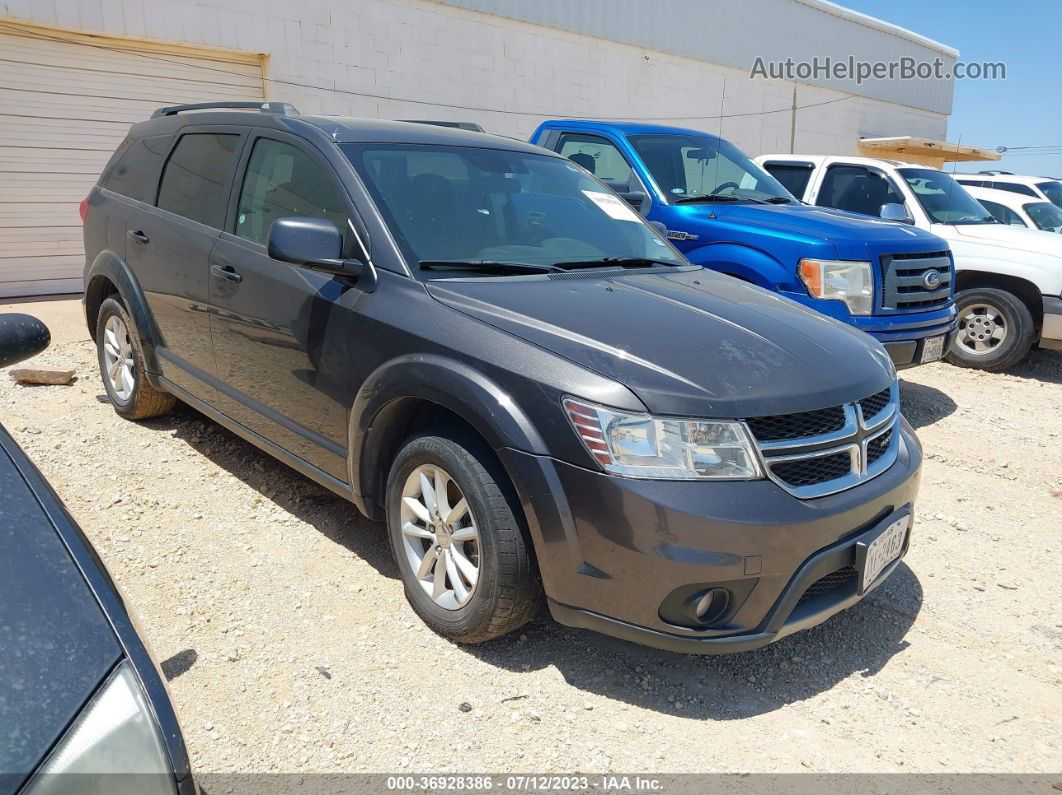 2016 Dodge Journey Sxt Gray vin: 3C4PDCBG7GT202443