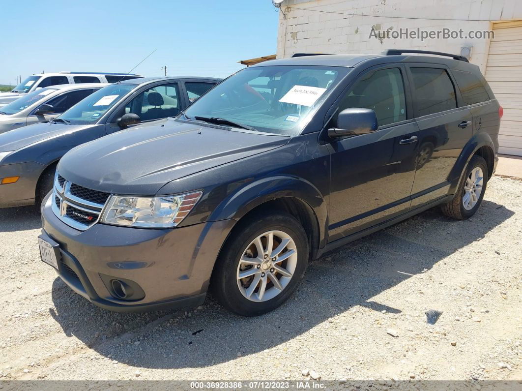 2016 Dodge Journey Sxt Gray vin: 3C4PDCBG7GT202443