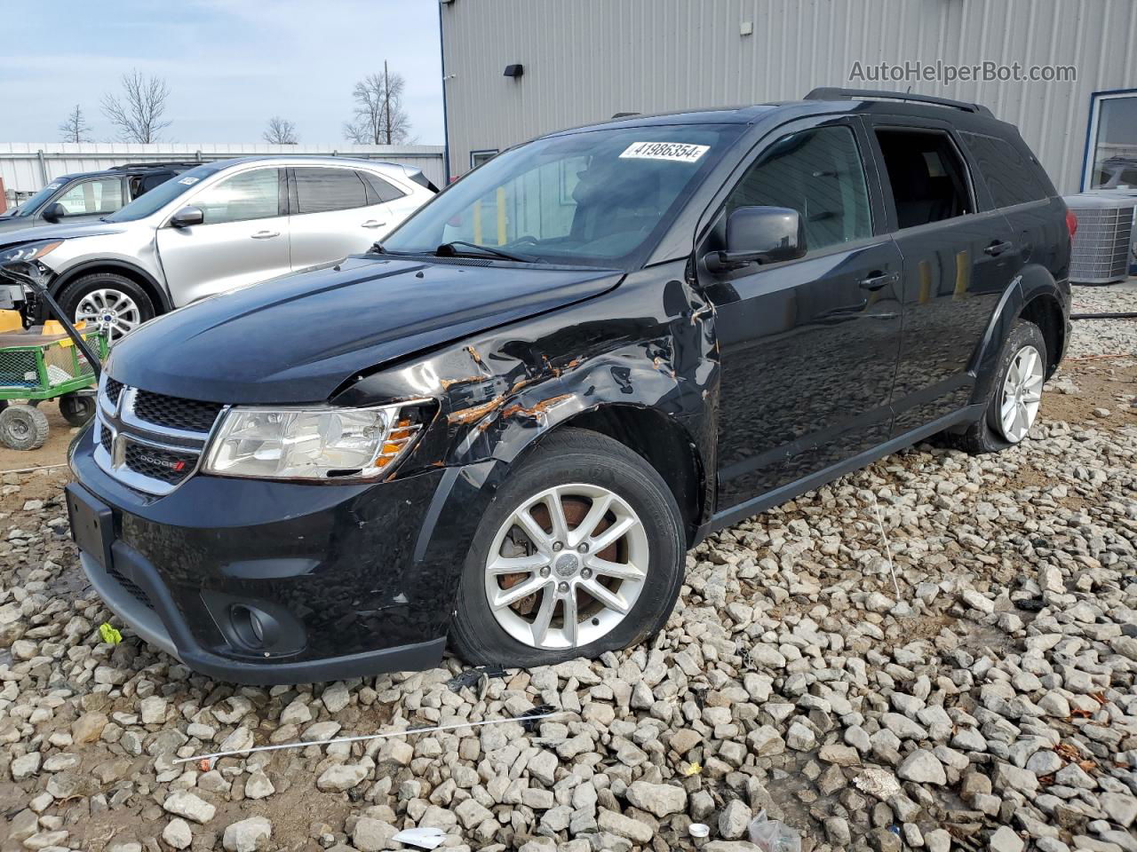 2016 Dodge Journey Sxt Black vin: 3C4PDCBG7GT206380