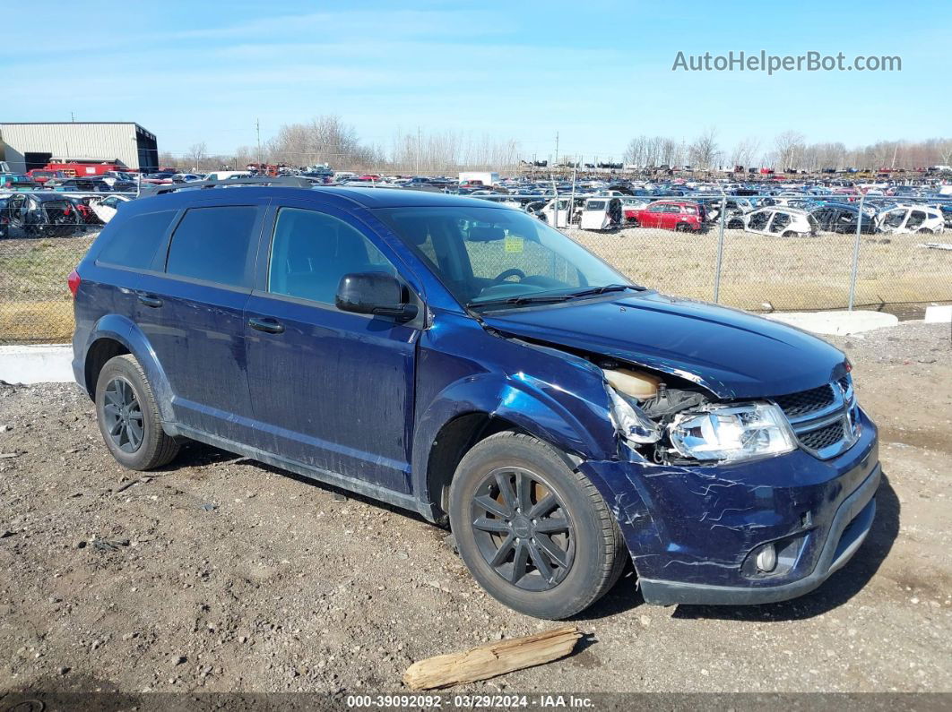 2017 Dodge Journey Sxt Синий vin: 3C4PDCBG7HT518099