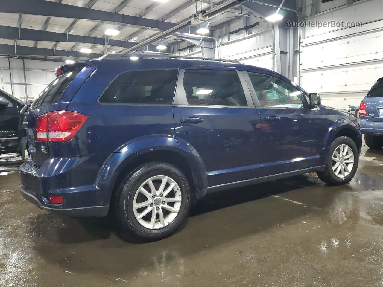 2017 Dodge Journey Sxt Blue vin: 3C4PDCBG7HT526879