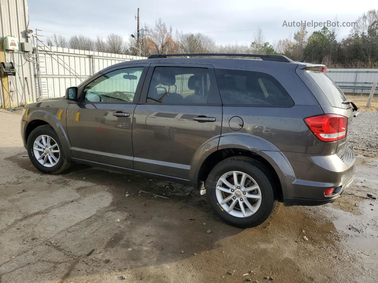 2017 Dodge Journey Sxt Gray vin: 3C4PDCBG7HT571403