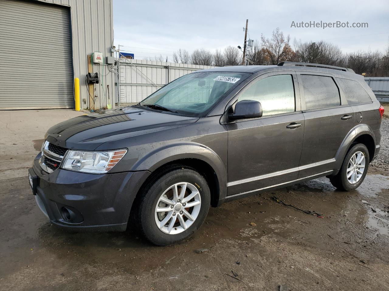 2017 Dodge Journey Sxt Серый vin: 3C4PDCBG7HT571403