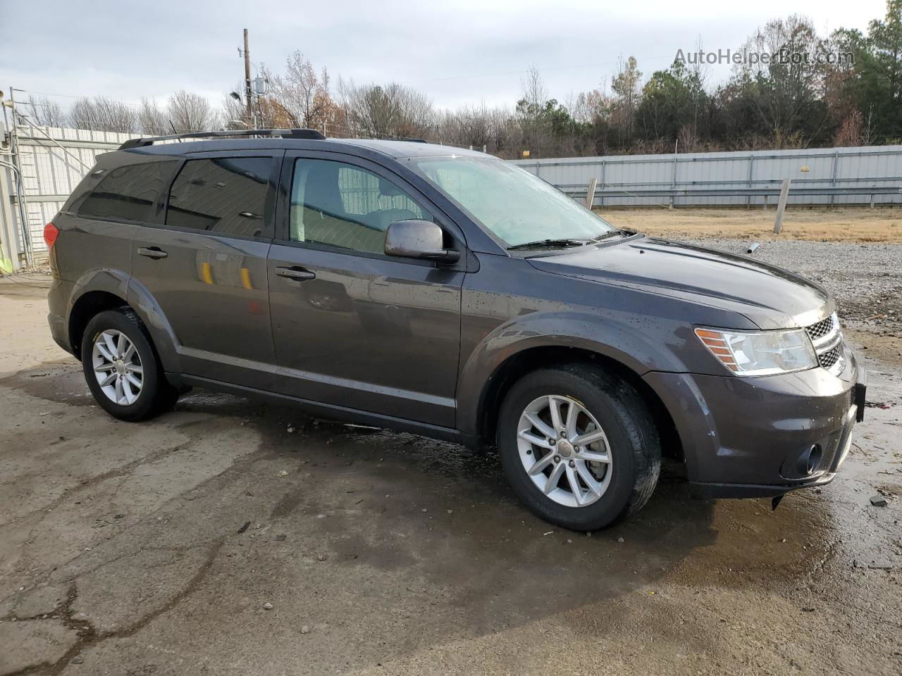 2017 Dodge Journey Sxt Gray vin: 3C4PDCBG7HT571403