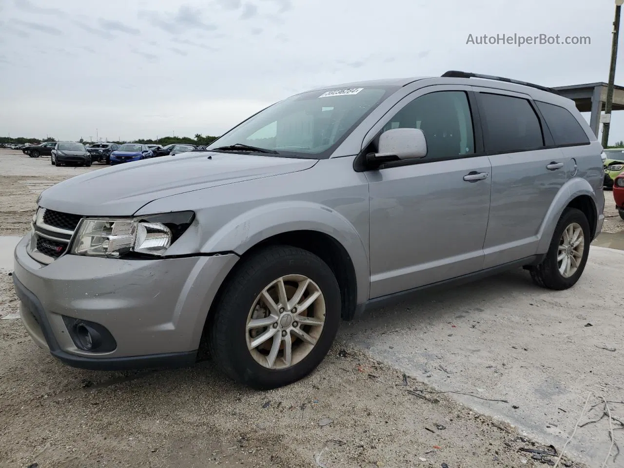 2017 Dodge Journey Sxt Silver vin: 3C4PDCBG7HT576097