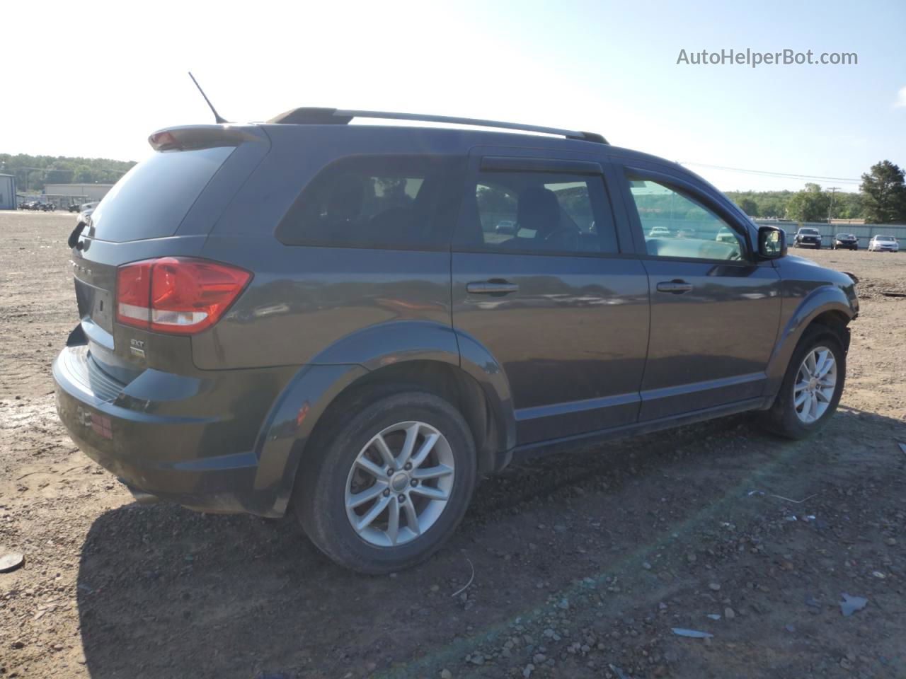 2017 Dodge Journey Sxt Gray vin: 3C4PDCBG7HT590971