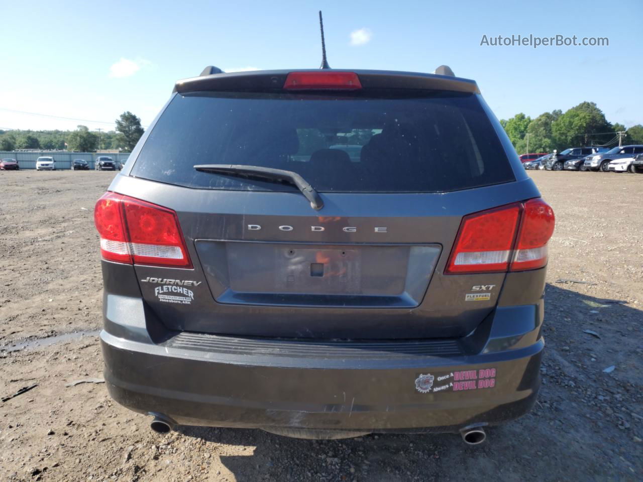 2017 Dodge Journey Sxt Gray vin: 3C4PDCBG7HT590971