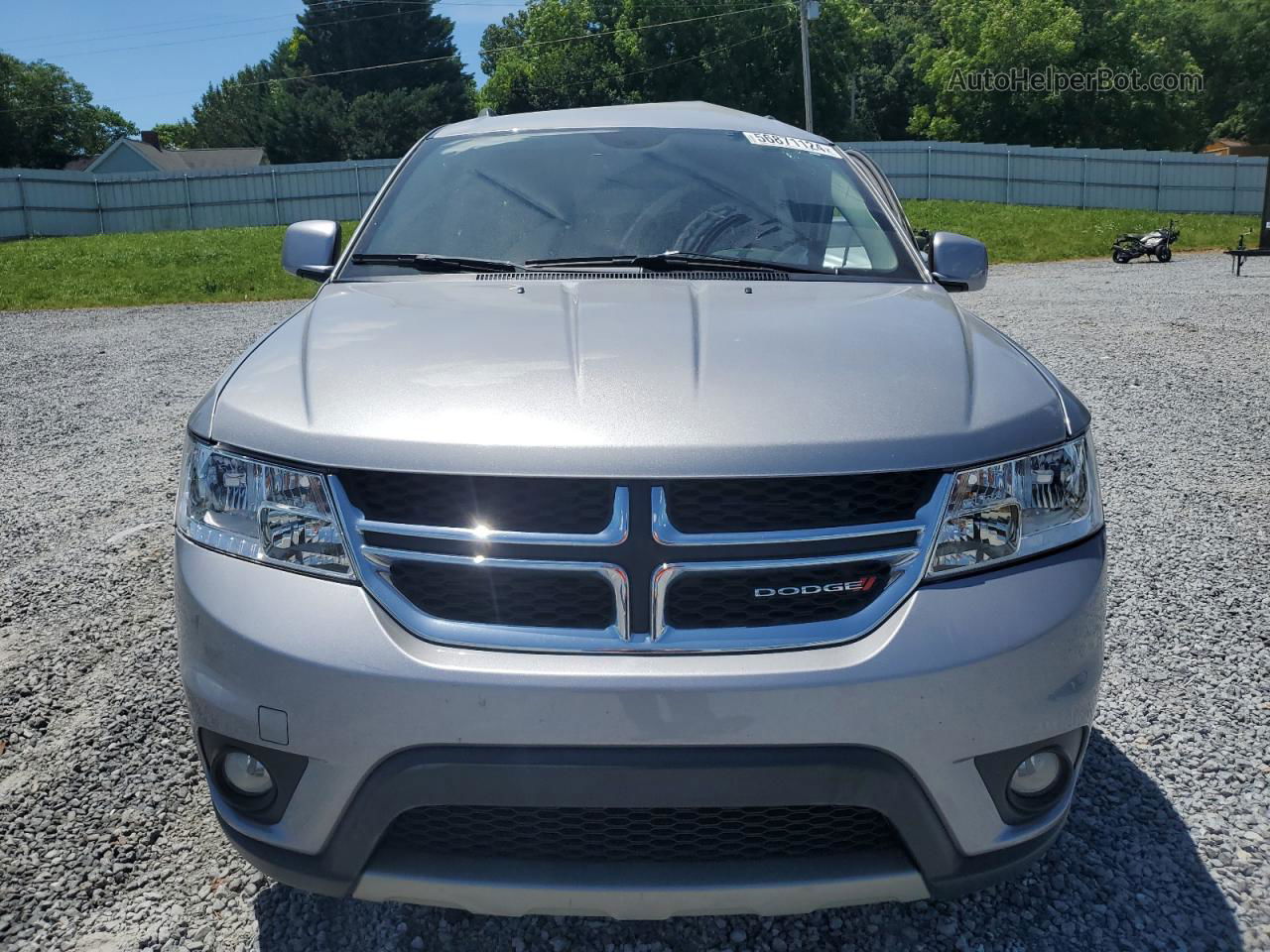 2017 Dodge Journey Sxt Silver vin: 3C4PDCBG7HT702331