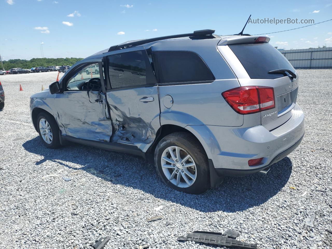 2017 Dodge Journey Sxt Silver vin: 3C4PDCBG7HT702331