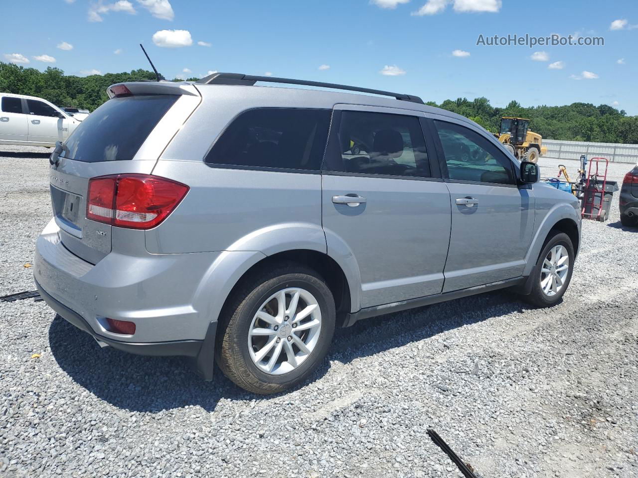 2017 Dodge Journey Sxt Silver vin: 3C4PDCBG7HT702331