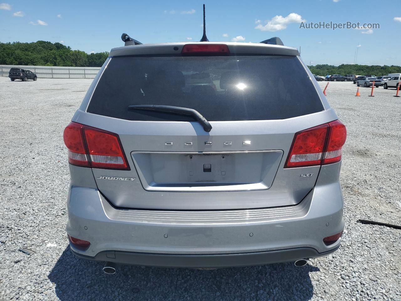 2017 Dodge Journey Sxt Silver vin: 3C4PDCBG7HT702331