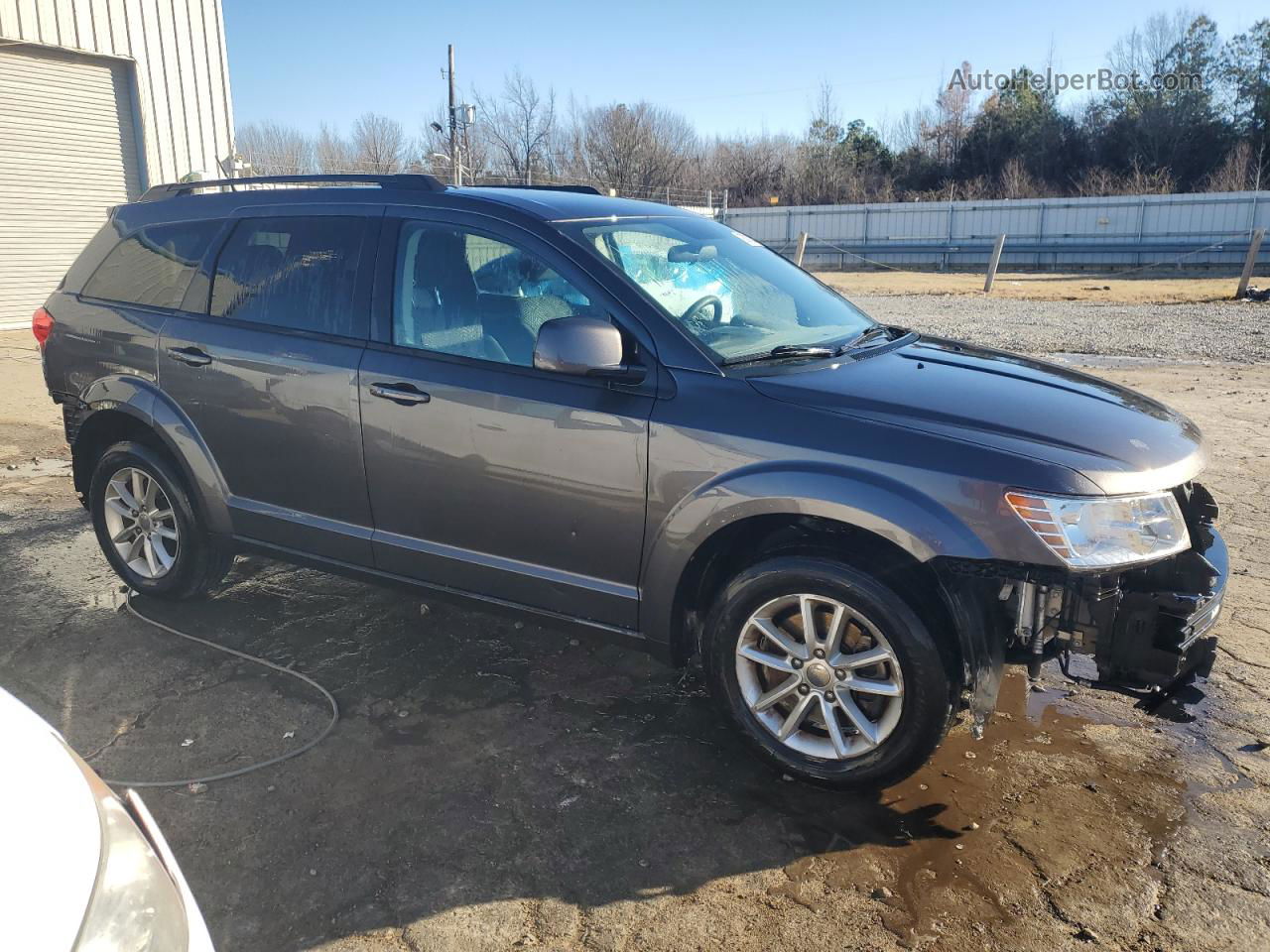 2015 Dodge Journey Sxt Gray vin: 3C4PDCBG8FT510137