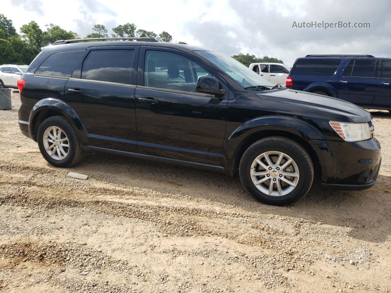 2015 Dodge Journey Sxt Black vin: 3C4PDCBG8FT569642