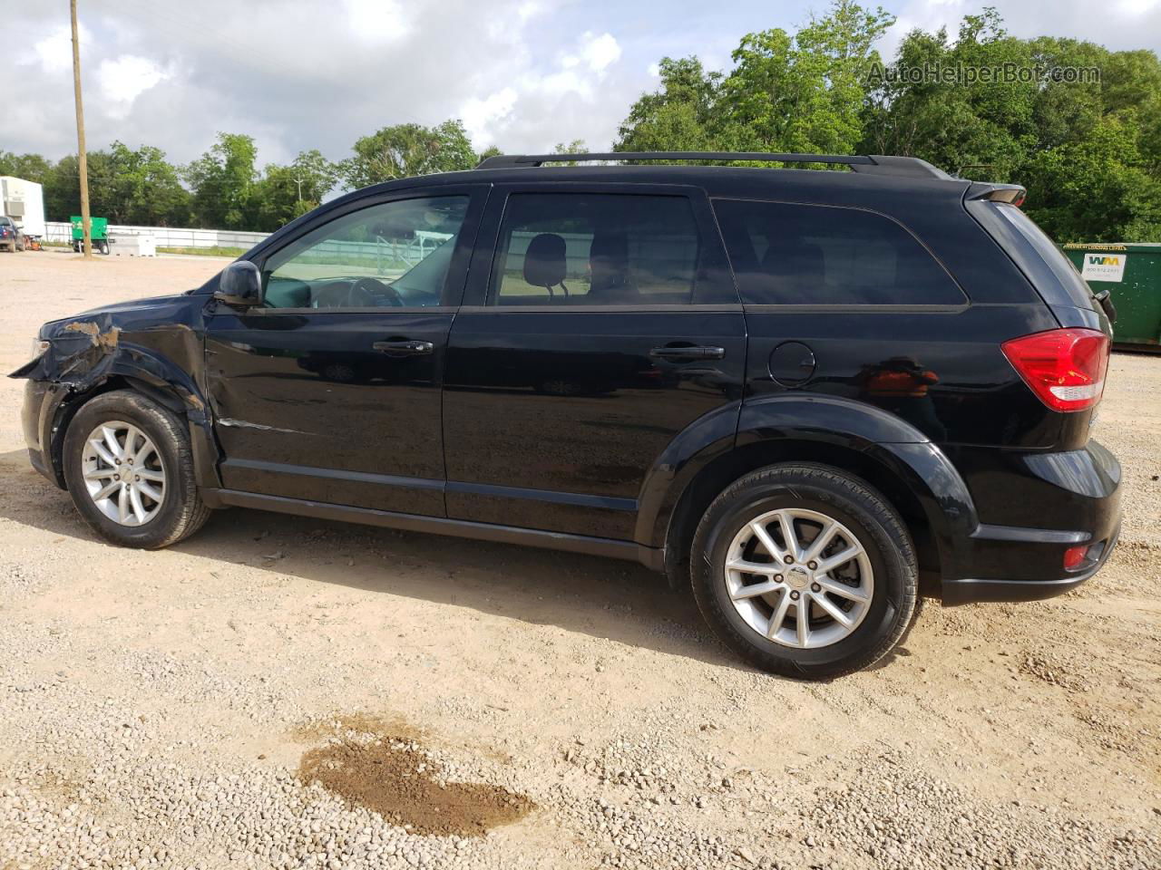 2015 Dodge Journey Sxt Black vin: 3C4PDCBG8FT569642