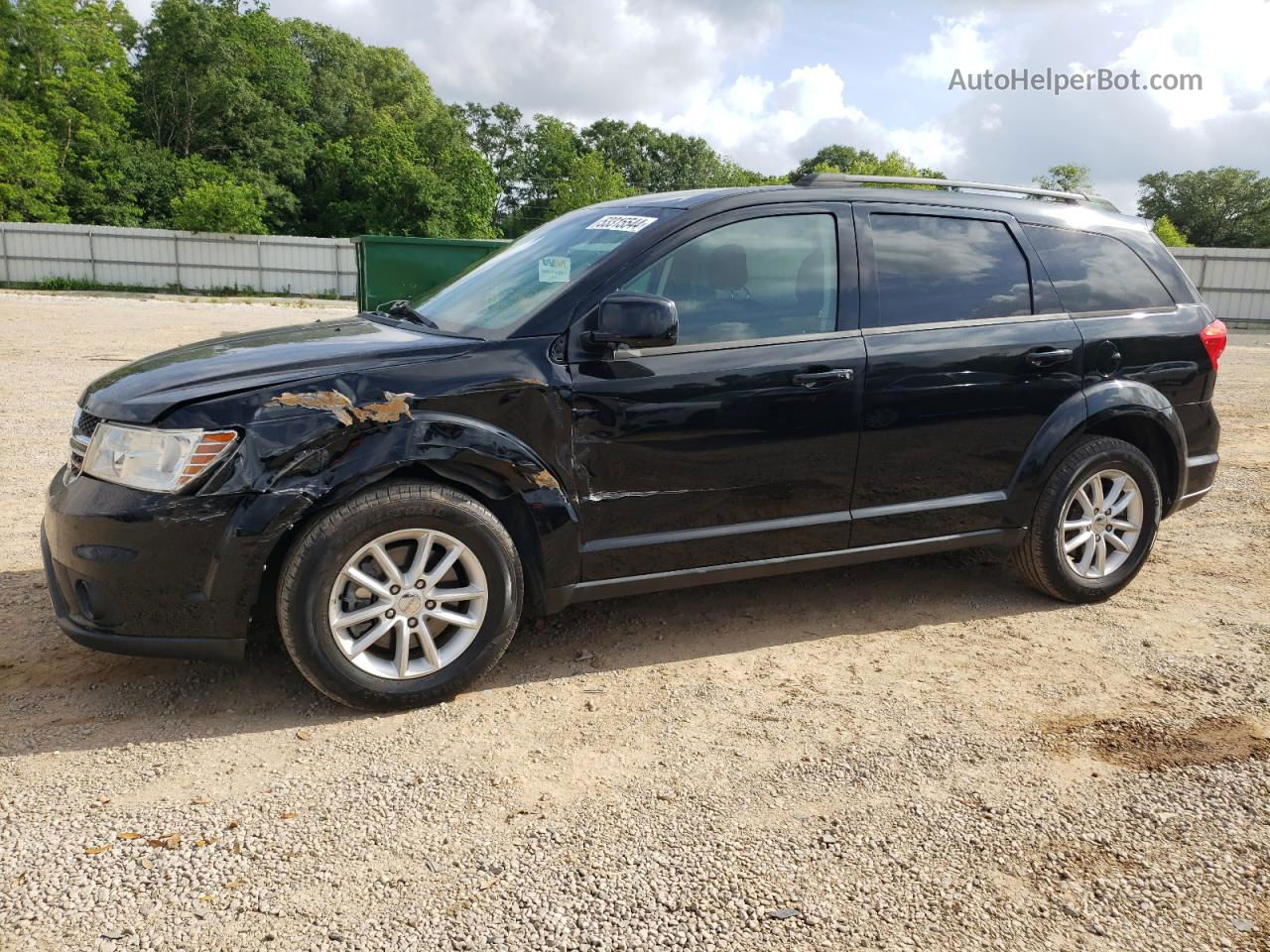 2015 Dodge Journey Sxt Black vin: 3C4PDCBG8FT569642